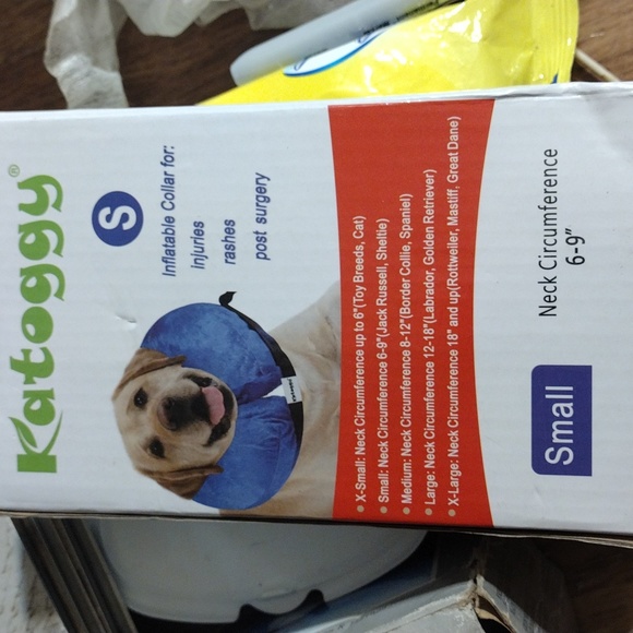5)$25 $8;NWT Katoggy inflatable dog collar - Picture 1 of 2
